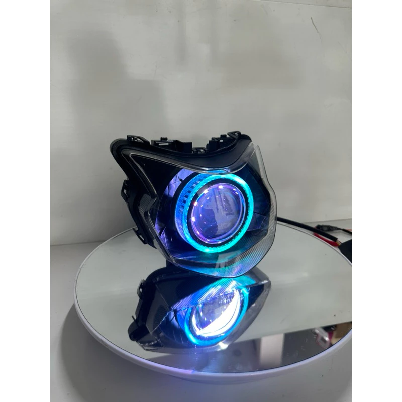 Bi Cầu Xe Vision 2021-2025 Độ Sẵn Bi KZ S600Pro V2 Công 75w Lazer , Vòng 3D + Mắt Quỷ Đổi Màu liên quan